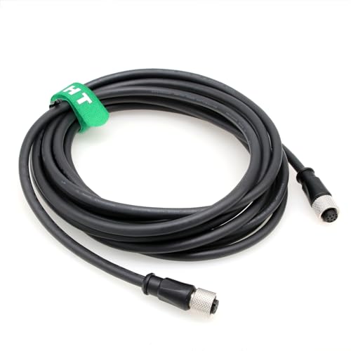 HangTon 8-poliges Buchsenkabel für Humminbird Ethernet-Switch-Netzwerk HELIX 12 15 Fischfinder, geschirmtes PVC, wasserdicht, CAT.5e, 2 m von HangTon