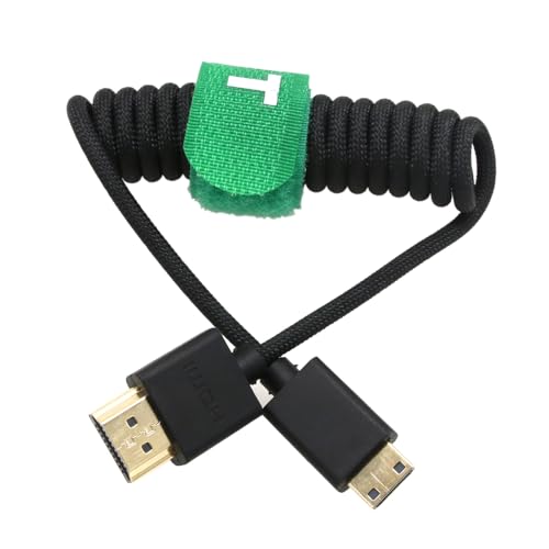 HangTon 8K 4K 60p Mini HDMI auf HDMI 2.1 Geflochtenes Spiralkabel für Nikon Z5 Z6II Z7 D750 Sony CX7 SR7E Canon EOS R RP 5DIV ATOMOS Ninja V Portkeys Feelworld Video Assist Monitor Typ A C HangTon 8K 4K 60p Mini HDMI auf HDMI 2.1 Geflochtenes Spiralkabel für Nikon Z5 Z6II Z7 D750 Sony CX7 SR7E Canon EOS R RP 5DIV ATOMOS Ninja V Portkeys Feelworld Video Assist Monitor Typ A C von HangTon