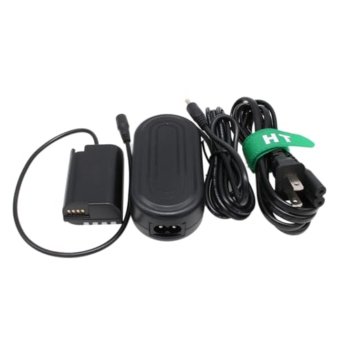 HangTon AC Power Adapter DMC-DCC17 für Panasonic Lumix GH6, G9, G9 II, S5, S5 II, S5 IIX, GH5m2, GH5S DSLR Kamera DMW-BLK22 von HangTon