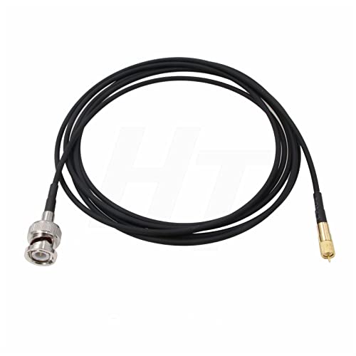 HangTon BNC auf Microdot UNF 10-32 RF Koaxialkabel für GRAS Mikrofon Vibrationstest Sensor Beschleunigungsmesser Wandler Akustik RG174 50 Ohm 5M von HangTon