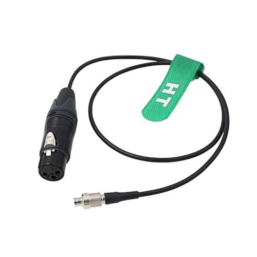 HangTon Connect Line Audiokabel XLR 3-polig auf FVB 00B 3-polig für Mikrofon, Soundgeräte, Mixer, Recorder, Sennheiser SK50, SK250, SK2000, Zaxcom ZFR-Sender (60 cm) von HangTon