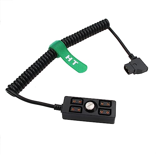 HangTon D-Tap Stromversorgung Splitter Nabe 1/4"-20 Gewinde, P-TAP Stecker auf Buchse mit 4 Anschlüssen Adapter 1 auf 4 für V-Mount Gold Mount Akku Anton Bauer IDX Sony HangTon D-Tap Stromversorgung Splitter Nabe 1/4"-20 Gewinde, P-TAP Stecker auf Buchse mit 4 Anschlüssen Adapter 1 auf 4 für V-Mount Gold Mount Akku Anton Bauer IDX Sony von HangTon