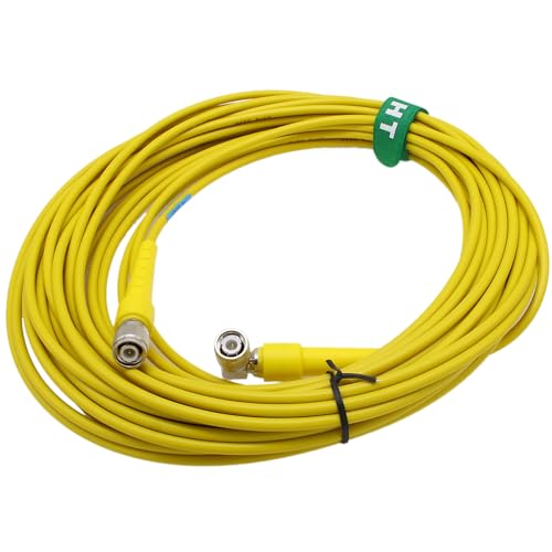 HangTon Gelbes GPS Antennenkabel TNC Stecker rechtwinklig RG58 für Trimble SPS-850 SPS-880 5700 5800 Net RS Topcon Sokkia Lei-ca Empfänger zu GPS Antenne 7m von HangTon
