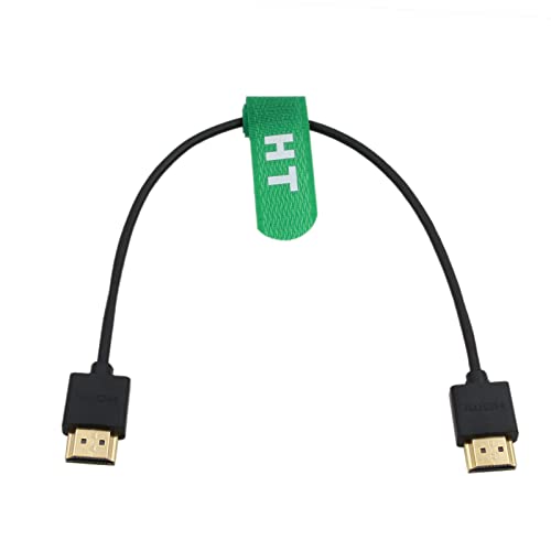 HangTon HDMI 4K 120p 8K 30p Kabel für ATOMOS Ninja V Blackmagic Monitor Sony Canon R5 Nikon Kamera Typ A HDMI 2.1 30cm von HangTon