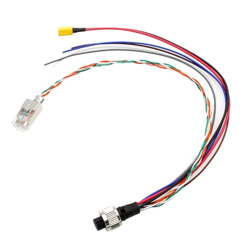 HangTon Kabel für DJI Livox Mid-360 Avia LiDAR Sensor auf Computer Ethernet Power Debugging, 1 zu 3 Splitter, M12 Aviation A-kodiert 12 Pin auf RJ45 XT30 und Flying Leads, 15 cm HangTon Kabel für DJI Livox Mid-360 Avia LiDAR Sensor auf Computer Ethernet Power Debugging, 1 zu 3 Splitter, M12 Aviation A-kodiert 12 Pin auf RJ45 XT30 und Flying Leads, 15 cm von HangTon