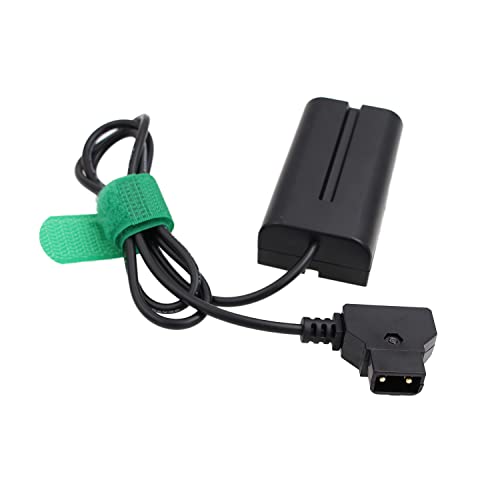 HangTon Kamera Monitor D-tap NP-F970 F750 F570 F550 Dummy Akku Power Adapter für BMPCC 6K Pro, Zoom F6, Atomos Shogun Inferno Ninja (70cm) von HangTon