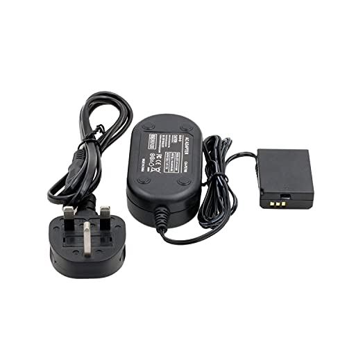 HangTon LP-E10 Attrappe Akku AC Power Adapter Kit für Canon EOS 1100D 1200D 1300D 1500D 3000D, Rebel T3 T5 T6 T7 T100, Kiss X50, Kiss X70 Kamera von HangTon