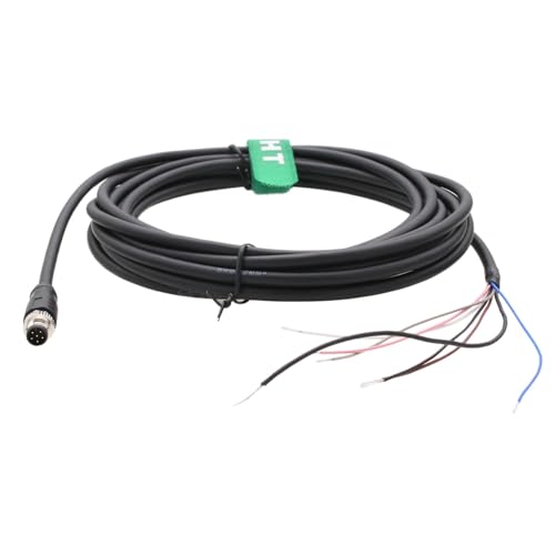 HangTon M8 Power I/O Kabel für Basler Camera ace 2V, Boost R, Racer 2 S, Vision System Sensor Industrial Automation Control, 6 Pin A-kodiert, geschirmt, 5m HangTon M8 Power I/O Kabel für Basler Camera ace 2V, Boost R, Racer 2 S, Vision System Sensor Industrial Automation Control, 6 Pin A-kodiert, geschirmt, 5m von HangTon