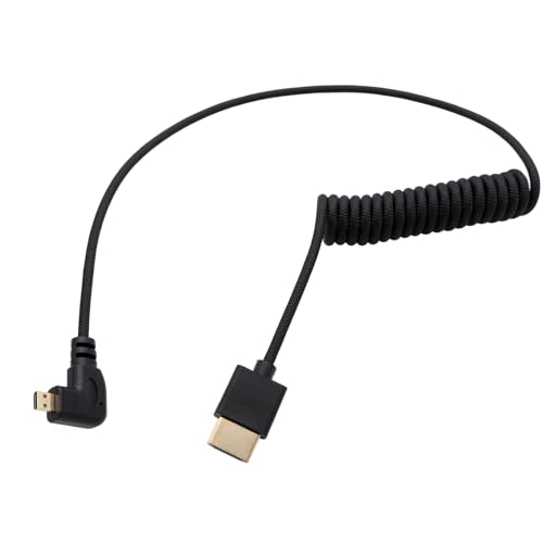 HangTon Micro HDMI auf Full HDMI 4K 8K60p Kabel für Canon R6 R6II R5C R5 R8 Sony ZVE-10 A7C A7RIV A7RIII A7S2 Lumix S5 S9 GH4 Kamera ATOMOS Ninja V Ultra SmallHD Cine Indie 5 7 Monitor, Typ A D 50cm HangTon Micro HDMI auf Full HDMI 4K 8K60p Kabel für Canon R6 R6II R5C R5 R8 Sony ZVE-10 A7C A7RIV A7RIII A7S2 Lumix S5 S9 GH4 Kamera ATOMOS Ninja V Ultra SmallHD Cine Indie 5 7 Monitor, Typ A D 50cm von HangTon