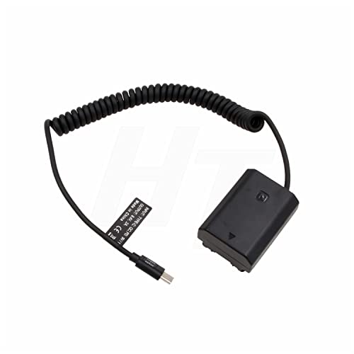 HangTon PD USB C 9V zu NP-FZ100 Dummy Akku für Sony Alpha A7CR A7CII A7C A9II A6700 ZV-E1 A7RIV A1 A7RV A7SIII FX30 FX3 A7IV A7III A6600 A7RIII A7s A9 A9R A9S Kamera HangTon PD USB C 9V zu NP-FZ100 Dummy Akku für Sony Alpha A7CR A7CII A7C A9II A6700 ZV-E1 A7RIV A1 A7RV A7SIII FX30 FX3 A7IV A7III A6600 A7RIII A7s A9 A9R A9S Kamera von HangTon