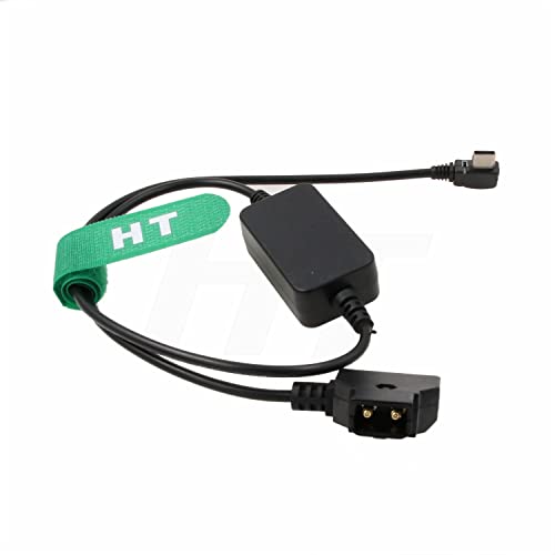 HangTon Stromkabel P-TAP D-Tap auf USB Typ C 5 V 2 A geregelt, 61 cm (24 Zoll) für Telefon-Mixer, Recorder, Soundgeräte, MixPreII Cine Eye Wireless Transmitter von HangTon