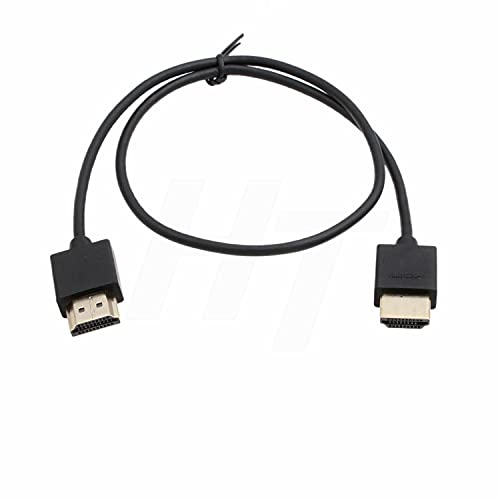 HangTon Super Thin Soft HDMI zu HDMI 2.0 4K Kabel für ZCAM E2 Sony Canon Panasonic Blackmagic Kamera ATOMOS Portkeys Monitor 1m HangTon Super Thin Soft HDMI zu HDMI 2.0 4K Kabel für ZCAM E2 Sony Canon Panasonic Blackmagic Kamera ATOMOS Portkeys Monitor 1m von HangTon