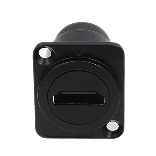 HangTon Wasserdichter HDMI 2.0-Koppler 4K-Stecker, D-Typ-Inline-Kabel, Chassis-Panel-Buchse auf Buchse, Verlängerung, IP65 Schottkopf-Pass-Through HangTon Wasserdichter HDMI 2.0-Koppler 4K-Stecker, D-Typ-Inline-Kabel, Chassis-Panel-Buchse auf Buchse, Verlängerung, IP65 Schottkopf-Pass-Through von HangTon