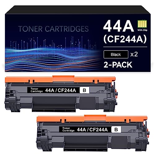 44A CF244A Schwarz 2er-Pack Toner Ersatz für HP 44A Toner CF244A Tonerkartuschen Kompatibel für HP Laserjet Pro M15w M15a M16w M16a MFP M28w M28a M29w M29a M15 M16 M28 M29 Drucker von Hanink