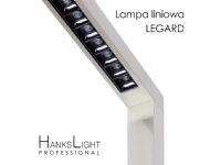 Lampa podłogowa HanksLight Lampa LED,HanksLight,stojąca, alu,1200*2146mm,up21W/down36W,4000K von HanksLight
