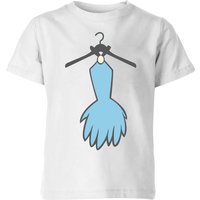 The Flintstones Betty Dress Kids' T-Shirt - White - 9-10 Jahre von Hanna Barbera