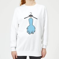 The Flintstones Betty Dress Women's Sweatshirt - White - XXL von Hanna Barbera