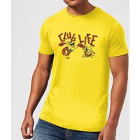 The Flintstones Club Life Men's T-Shirt - Yellow - S von Hanna Barbera