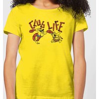 The Flintstones Club Life Women's T-Shirt - Yellow - L von Hanna Barbera