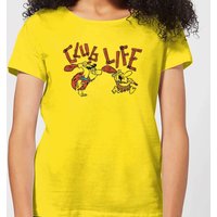 The Flintstones Club Life Women's T-Shirt - Yellow - XL von Original Hero