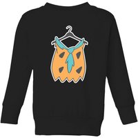 The Flintstones Fred Shirt Kids' Sweatshirt - Black - 3-4 Jahre von Hanna Barbera