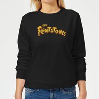 The Flintstones Logo Women's Sweatshirt - Black - S von Hanna Barbera