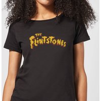 The Flintstones Logo Women's T-Shirt - Black - L von Hanna Barbera