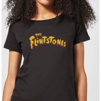 The Flintstones Logo Women's T-Shirt - Black - XL von Hanna Barbera