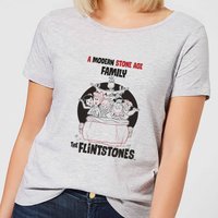 The Flintstones Modern Stone Age Family Women's T-Shirt - Grey - 3XL von Hanna Barbera