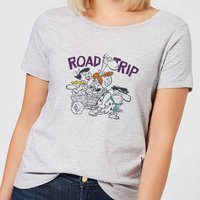 The Flintstones Road Trip Women's T-Shirt - Grey - M von Hanna Barbera