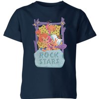 The Flintstones Rock Stars Kids' T-Shirt - Navy - 3-4 Jahre von Hanna Barbera