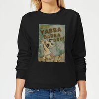 The Flintstones Yabba Dabba Doo! Women's Sweatshirt - Black - L von Hanna Barbera