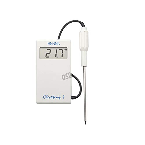 Hanna Instruments HI98509N 1 Checktemp Taschen-Thermometer, Sonde, 1 m Kabel von Hanna Instruments