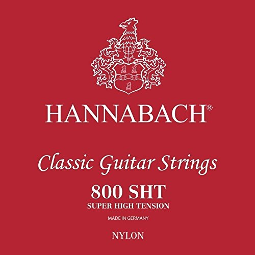 Hannabach 652397 Klassikgitarrensaiten Serie 800 Super High Tension versilbert - Satz von Hannabach