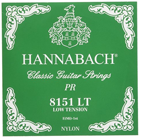 Hannabach 652511 Klassikgitarrensaiten Serie 815 Low Tension Silver Special - E1 von Hannabach
