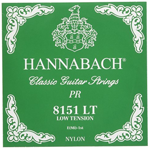 Hannabach 652511 Klassikgitarrensaiten Serie 815 Low Tension Silver Special - E1 von Hannabach