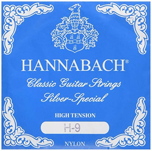 Hannabach 652609 Klassikgitarrensaiten Serie 815 für 8/10 saitige Gitarren / High Tension Silver Special - H/B9 Hannabach 652609 Klassikgitarrensaiten Serie 815 für 8/10 saitige Gitarren / High Tension Silver Special - H/B9 von Hannabach