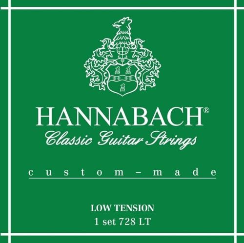 Hannabach 652677 Klassikgitarrensaiten Serie 728 Low Tension Custom Made - Satz von Hannabach