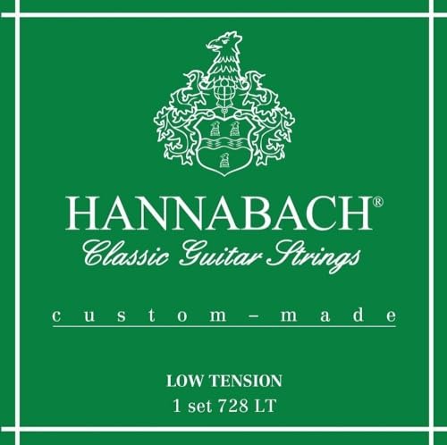 Hannabach Klassikgitarrensaiten Serie 728 Low Tension Custom Made - Satz - 728LT von Hannabach