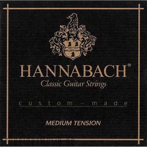 Hannabach Klassikgitarrensaiten Serie 728 Medium Tension Custom Made - 3er Bass - 7287MT von Hannabach