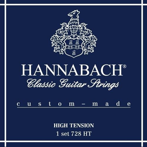 Hannabach 652697 Klassikgitarrensaiten Serie 728 High Tension Custom Made - Satz von Hannabach