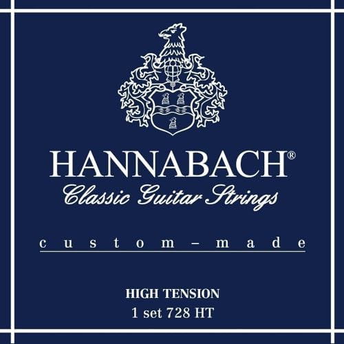 Hannabach Klassikgitarrensaiten Serie 728 High Tension Custom Made - Satz - 728HT von Hannabach