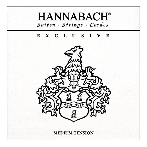 Hannabach 652731 Klassikgitarrensaiten Exclusive Serie Medium Tension - E1 von Hannabach