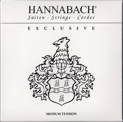 Hannabach Klassikgitarrensaiten Exclusive Serie Medium Tension - Satz - EXCLMT von Hannabach