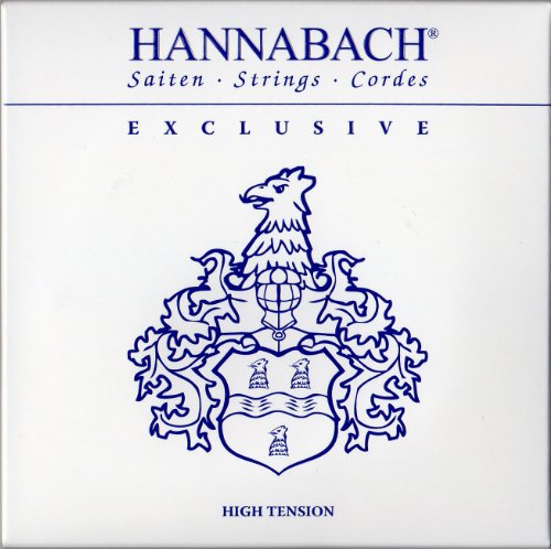 Hannabach 652747 Klassikgitarrensaiten Exclusive Serie High Tension - Satz von Hannabach