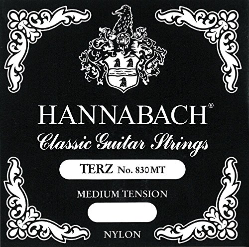 Hannabach 652847 Set Saiten für Klassikgitarre (Terz-Gitarre) von Hannabach