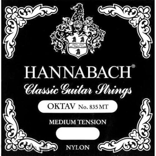 Hannabach 652907 Set Saiten für Klassikgitarre (Oktavgitarre) von Hannabach