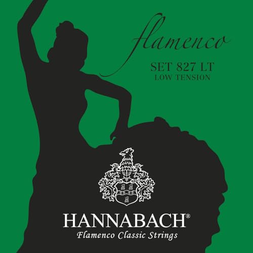 Hannabach Klassikgitarrensaiten Flamenco Serie 827 Low Tension Satz Made in Germany - 827LT von Hannabach