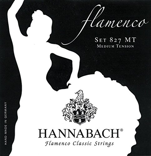 Hannabach 652925 Klassikgitarrensaiten Serie 827 Medium Tension Flamenco Classic - A5w von Hannabach