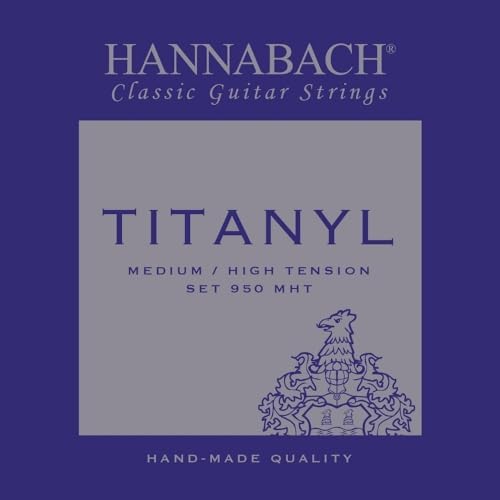 Hannabach 653157 Klassikgitarrensaiten Serie 950 Medium / High Tension Titanyl - Satz von Hannabach